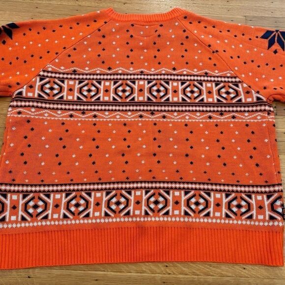 Syracuse University SU Orange/Navy Holiday/Christmas Sweater XXL - Picture 2 of 5